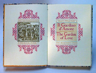 The Garden of Love book