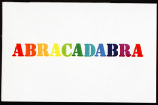 ABRACADABRA book