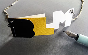 Black Lives Matter Paper Necklace Book
