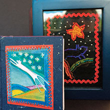 Coyote and the Shooting Stars, cabinet book